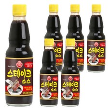 OTTOGI 不倒翁 牛排醬, 415g, 6瓶