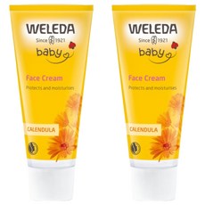 WELEDA 薇蕾德 金盞花寶貝柔護面霜, 2條, 50ml