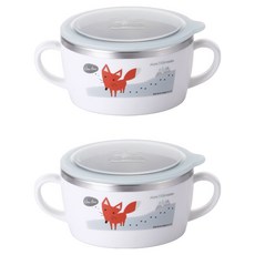 STENLOCK 史丹利 阿爾卑斯農場朋友 兒童碗 250ml, 2個, 混合色