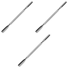 自助凝膠美甲護理去角質推棒 C型, 單一顏色, 3個