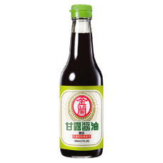 金蘭 甘露醬油 非基因改造黃豆 海藻糖 清爽順口 鮮甜不膩, 500ml, 1瓶