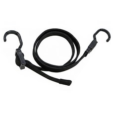 Wild Peak 野峰 扁平可調彈性繩 98g, 黑色