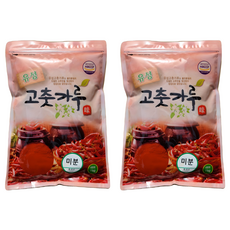 유성 고춧가루 미분, 1kg, 2개