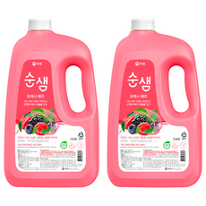Soonsaem 莓果餐具洗滌劑容器, 3L, 2個