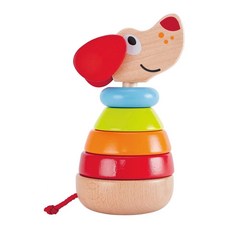 Hape 佩佩 有聲堆塔 適用年齡12個月以上, 多色, 1盒