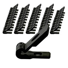 티라노타이 케이블 나일론 클램프, 50개, 블랙