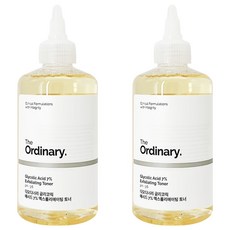 The Ordinary 甘醇酸7%去角質化妝水 240ml, 2瓶