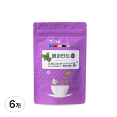 다예 삼각티백 페퍼민트, 20개입, 6개