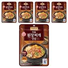 오뚜기 차돌 된장찌개 양념, 130g, 5개