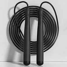 DIZAVU 運動健身跳繩, 黑色, 1個