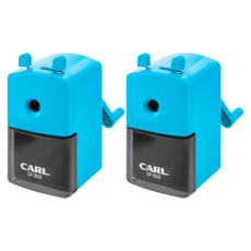 CARL 彩色鉛筆專用削鉛筆機 CP-300, 藍色, 2個