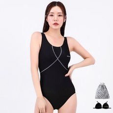 AQUATICA 女款連身泳衣 AQA1507+胸墊+游泳袋 3件組