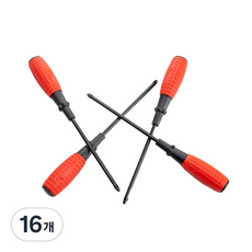 十字螺絲起子 厚度6mm x 長度230mm, 16個