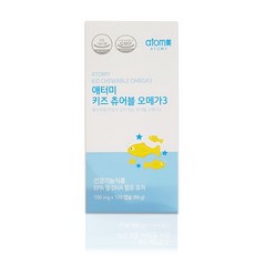 atomy 艾多美 OMEGA-3兒童咀嚼片, 120顆, 1罐
