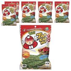 TAO KAE NOI 小老板 厚片海苔 辣香味, 32g, 6包