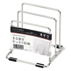 珍珠金屬 不鏽鋼砧板架, 銀色, 1個