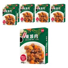 聯夏 東坡肉, 精選五花肉慢火細燉，入口即化, 200g, 6盒