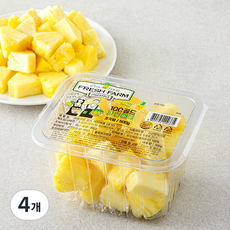 프레쉬팜 골드 파인애플 조각, 4개, 500g
