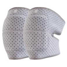 舞動舒適防撞護膝 2個, 灰色, 1組