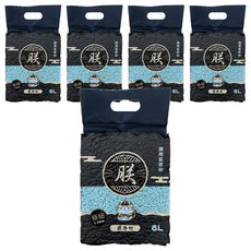 朕御用豆腐砂，1.5mm極細，爽身粉，6L, 5包