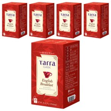 塔拉經典英式早餐茶, 1.8g, 20包, 5盒