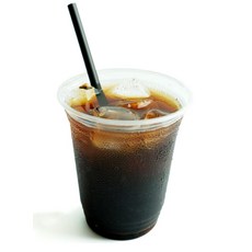 Wannabe咖啡外賣冰杯410ml+平蓋套組, 100件, 1套, 410毫升