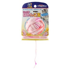 CattyMan 逗貓毛線球 W80*H190*D80mm, 粉紅色, 1個