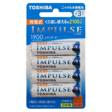 TOSHIBA 東芝 充電池 TNH-3ME4P, 4顆, 1組