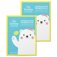My Earthday 鎮靜面膜, 18g, 10入