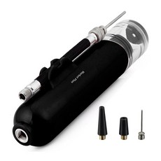 Market Plan 運動球便攜式迷你打氣筒, 黑色