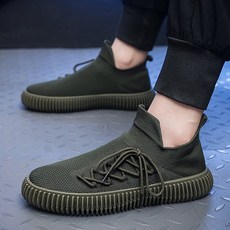 엘쏘 큐트 사이드 슈즈 스트링 슬립온