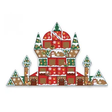 KiKimmy 聖誕驚喜磁力片積木套裝, 70片, 1盒