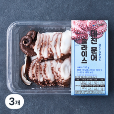 대흥물산 데친 문어 슬라이스 (냉장), 150g, 3개