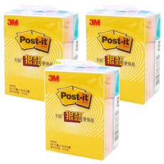 3M Post-it 利貼狠黏便條紙 2056S 45張, 多色, 6本, 3盒