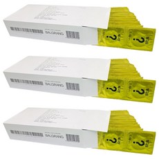 발그랑 슬림형 콘돔, 100개입, 3개