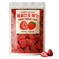비니플랑센 동결건조 딸기 스윗베리칩, 50g, 1개