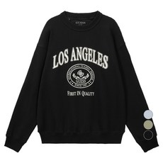 GUESS Uni大字樣刷毛大學T MO4K5490