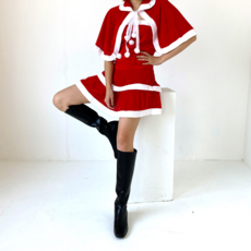 마이미룸 여성용 산타 코스튬 의상 + 양말