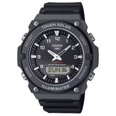 CASIO 卡西歐 太陽能雙顯電子錶 AQ-S820W-1AV