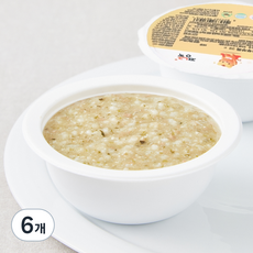 짱죽 중기 8개월 부터 이유식 죽, 혼합맛(한우 / 두부), 200g, 6개