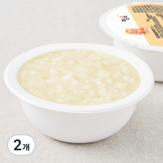 짱죽 중기 8개월 부터 이유식 죽, 혼합맛(치킨 / 애호박), 200g, 2개