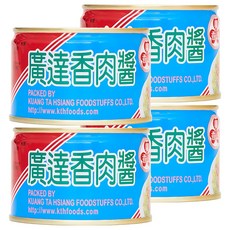 廣達香 肉醬, 開罐即食 無添加防腐劑 味精和人工色素, 160g, 4罐