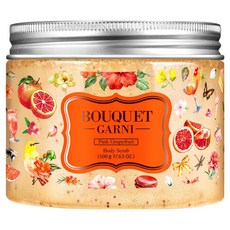 부케가르니 슈가 바디스크럽 핑크자몽, 500g, 1개