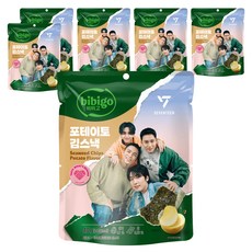 비비고 포테이토 김스낵, 6개, 40g