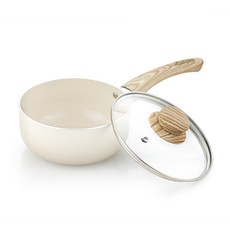 QUEEN SENSE 單柄湯鍋, 奶油色, 16cm