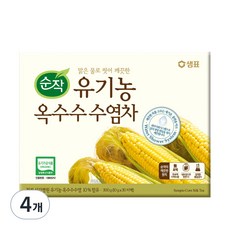 순작 유기농 옥수수수염차, 10g, 30개입, 4개
