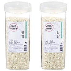 월드그린 싱싱영양통 찹쌀, 1kg, 2개