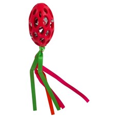 JW 飄帶美式貓足球, 紅色, 1個