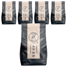 朕 頂級無塵礦砂 白淨細砂, 原味, 8.8lb, 5袋