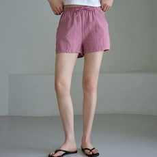 구디프 여성용 릴리프 A라인 하프 팬츠